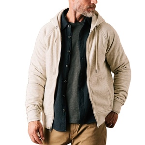 100% coton surdimensionné zippé Vintage Wash pull à capuche sweat-shirt décontracté avec logo personnalisé pour la saison d'hiver - Product Image 1