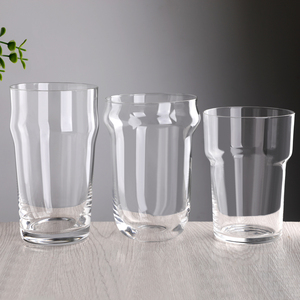 Vente en gros de gobelet en verre avec logo personnalisé <span class=keywords><strong>Nonic</strong></span> Pint Tumbler empilable Bar Restaurant Bière Tasse à café glacé Verres Fabricant de coffret cadeau - Product Image 6
