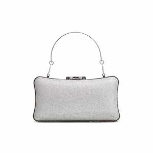 Women's <b>Silver</b> Bridal <b>Clutch</b> - Product Image 1