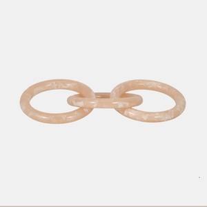 ประติมากรรมโซ่แก้วอำพันทำด้วยมือของตกแต่งโต๊ะแบบทันสมัยชั้นวางของในบ้านตกแต่งแบบเน้นทางเข้า - Product Image 1