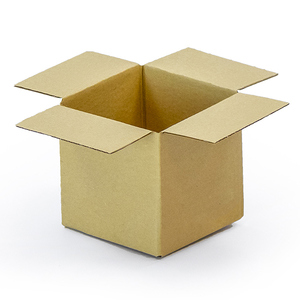 Cajas de Cartón Corrugado Rígido de Una Sola Pared para Embalaje de Pieles, Envío, Reciclables, con Laminación Brillante, Grabado en Relieve, Forma de Avión - Product Image 1