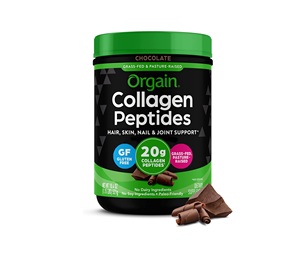 Péptidos de Colágeno Hidrolizado Orgain en Polvo para Mujeres y Hombres, Suplemento de Chocolate para el Cabello, la Piel, las Uñas y las Articulaciones, 1 lb - Product Image 1