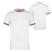 T-shirts pour hommes grande taille 100% coton, col rond, décontractés, manches longues, respirants, séchage rapide, épaules tombantes, coupe régulière, haute qualité