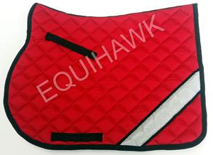 Top vente Western anglais Dressage tapis de selle à la mode cordon étincelle tissu haute densité coussin gaufré coton pour chevaux - Product Image 3