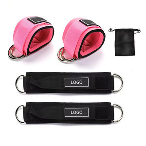 สายรัดข้อเท้านีโอพรีนสำหรับยิมออกกำลังกายเครื่องทำสายหนัง PU โลโก้ออกแบบได้ตามต้องการ - Product Image 1