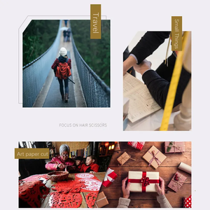 Ciseaux de broderie professionnels en acier inoxydable, couleur vive, douce, pointue, vente en gros - Product Image 5