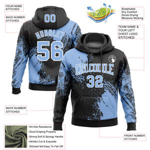 Custom Ice Hockey Hoodie <b>Jersey</b> With Team Logo Printing Breathable Durable Fabric Options For Training League And Daily Wear - Product Image 2