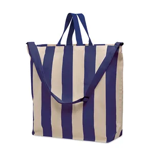 Borsa da Spiaggia Roha Riciclata, Borse Promozionali Sostenibili con Accessori - Product Image 1