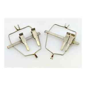 Pinces vasculaires manuelles Acland, microvasculaires, double approximateur, en acier inoxydable, certifiées CE, instruments de neurochirurgie - Product Image 6