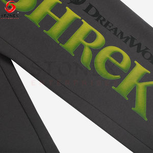 กางเกงวอร์มแฟชั่นสำหรับผู้ชายกางเกงวิ่งลำลองกางเกงกีฬาพิมพ์ลายพัฟ - Product Image 2