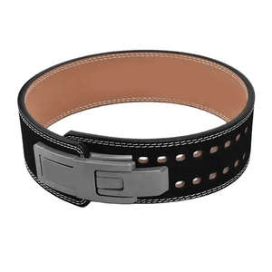 Cinturones de Peso Muerto HSI de Alta Calidad, Personalizados y Duraderos, Soporte Lumbar de Cuero de Alta Gama, Producto de Seguridad para Levantamiento de Pesas y Fisicoculturismo - Product Image 3