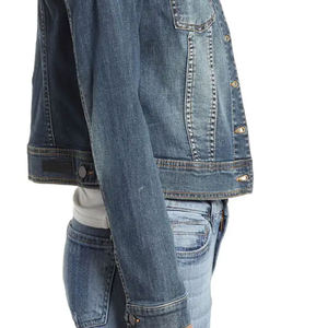 Chaqueta vaquera de estilo de tendencia superior para mujer, chaqueta vaquera cómoda y transpirable de calidad superior para mujer en MOQ bajo - Product Image 6