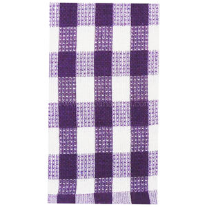 100% coton Plaid Checker Design cuisine et salle à manger serviette Unique tissé Golf essuie-mains lavable torchon - Product Image 5