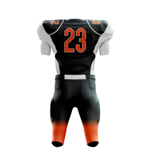 High Quality Customized Short Sleeve Breathable Unisex Adult American Football Jersey 100% Polyester Made Best Price New Arrival - Product Image 2