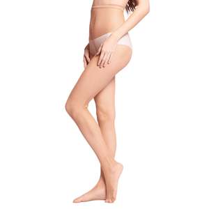 Collants rouges mignons à motif floral à pois, style sexy et moulant, sans couture, transparents, opaques, en nylon, soie et élasthanne - Product Image 6