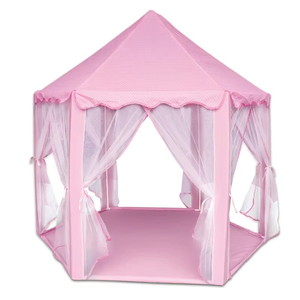 Tente de château de princesse pour enfants, maison de jeu pour bébé, tente <span class=keywords><strong>tipi</strong></span> pour enfants, jouet, tente <span class=keywords><strong>rose</strong></span> pour enfants - Product Image 1