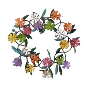 Home Decor Iron Hanging Star Design Hanging Christmas Hanging <b>Wreath</b> for Christmas Ornaments Decoration Usage - Product Image 6