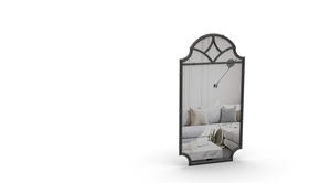 Espejo de pared de metal hecho a mano con un marco redondo impresionante con detalles intrincados, añadiendo un toque de elegancia a cualquier habitación - Product Image 3