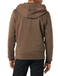 Sweat à capuche unisexe en molleton lourd 430 g/m², fermeture éclair sur le devant, 100 % coton, respirant, coupe ample, broderie sur le devant, plusieurs couleurs - Product Image 3