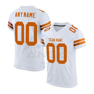 Maillot de football américain personnalisé de haute qualité, design tendance, vêtements de sport haute performance, haut de gamme pour le football - Product Image 1