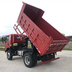 New Heavy Duty 6-Wheel 4x2 5-10 Tons High Load Capacity Fast for Engine FAST Gearbox Construction <b>Dump</b> <b>Truck</b> - Product Image 1