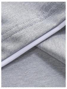 เซ็ตเสื้อยืดและกางเกงขาสั้นผ้าฝ้าย100% ระบายอากาศได้ดีชุดเสื้อผ้าสำหรับผู้ชายชุดเสื้อผ้าลำลองแบบคู่ชุดกางเกงขาสั้นผ้าฝ้ายสำหรับฤดูร้อน - Product Image 5