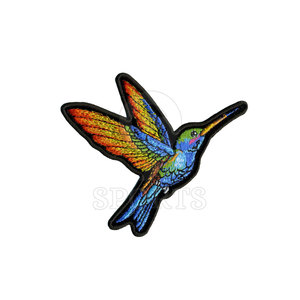 Customizable Eco-Friendly Embroidered Chenille <b>Patch</b> with Merrow Border for <b>Jackets</b> Hats School Apparel & Club Wear - Product Image 2