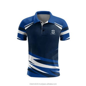 Polo de golf pour hommes grande taille, respirant, avec impression par sublimation intégrale de haute qualité et design personnalisé - Product Image 4