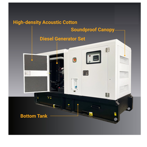 Groupes électrogènes 500 kW 800 kW 1000 kW pour centrale électrique à vendre – Groupe électrogène de qualité supérieure alimenté par moteur Cummins, super silencieux, ouvert, 20 kW 30 kW 50 kW - Product Image 2