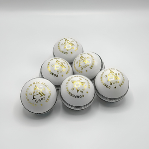 Pelotas de Cricket Personalizadas de Alta Calidad, Pelotas de Cuero Duro para Deportes, Nuevas, Coloridas, de Alto Rendimiento y Cómodas - Product Image 2