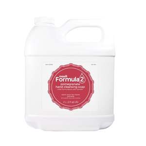 Jabón Líquido Limpiador de Manos Fórmula 2 con Lanolina Hidratante y Aroma a Granada, 2L (2qt), Venta al Por Mayor - Product Image 1