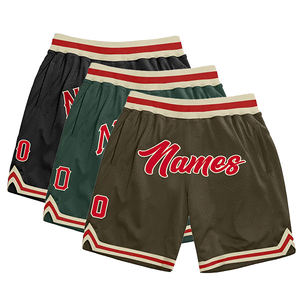 Shorts de bain pour homme, couleur unie, cordon de serrage à la taille, séchage rapide, léger, vêtements de plage avec impression de logo, respirant pour l'été - Product Image 2