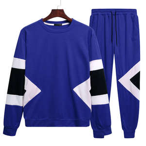 Survêtements de sport décontractés pour hommes Ensemble de survêtement athlétique à fermeture éclair pour le jogging, respirant et pour la saison d'automne - Product Image 4