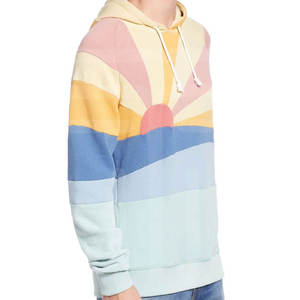 Vêtements décontractés Sweats à capuche en coton à manches longues pour hommes Sweats à capuche unis multicolores personnalisés à capuche à des prix abordables - Product Image 4