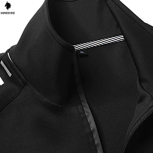 Customizable Men's High Quality Sportswear Elastic Football Tracksuit Set Casual Flat Design Sublimation Print Blank Sportsuit - Product Image 3