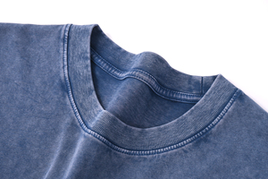 Venta al por mayor 100% algodón camiseta de los hombres para púrpura peso pesado Batik 250gsm logotipo personalizado patrón sólido lavado Batik diseño - Product Image 2