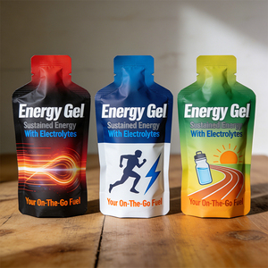 Bolsa de Muestra para Envasado de Bebidas Energéticas en Gel de Miel Líquida con Forma Personalizada, Bolsa de Muestra para Envasado de Proteína de Suero en Polvo, Bolsas de Envasado para Gel Energético - Product Image 6