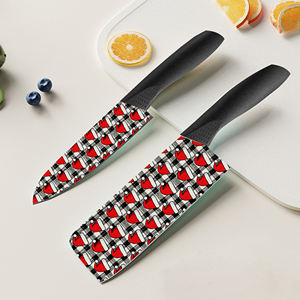 Couteau de chef en céramique à lame tranchante, manche en plastique, pour usage quotidien, haute qualité, compatible lave-vaisselle, livraison gratuite - Product Image 1