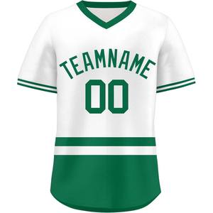 Camisetas de béisbol de rendimiento, fabricante personalizado, camisetas sublimadas de malla con cuello en V y tela de secado rápido - Product Image 1