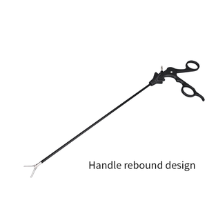 Ensemble d'instruments chirurgicaux laparoscopiques réutilisables Euprun, pinces et ciseaux en acier inoxydable de 5 mm, chirurgie générale, classe II, expédition immédiate - Product Image 4
