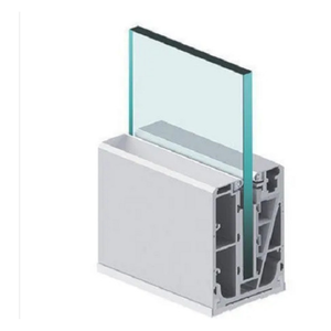โปรไฟล์ราวบันไดอะลูมิเนียมซีรีส์ 6000 รับน้ำหนักสูง สำหรับงานตกแต่ง พร้อมบริการตัดและเชื่อม รูปทรงสี่เหลี่ยม - Product Image 1