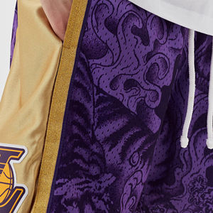 Shorts de jogging pour homme style urbain, 100% coton uni, avec cordon de serrage, service OEM, teinture unie, tissage peigné, livraison rapide - Product Image 3