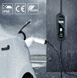 Stasiun pengisi daya mobil listrik TAYSLA AC portabel tipe 2 7KW 32-8A kabel pengisi daya 5m pengiriman dari Sao Paulo Brazil Phantom BYD - Product Image 5