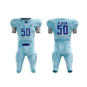 American Football Jersey Mesh 100% Polyester American Football Jersey Voor Teams En Clubs Voetbal Uniform