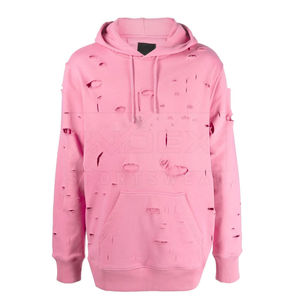 Envío rápido Drop Shoulder Sudaderas con capucha ligeras Hombres Lavado Vintage Sudadera Logotipo personalizado Pullover Sudaderas con capucha desgastadas - Product Image 1