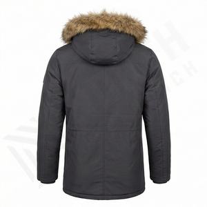 Parkas personnalisables de qualité supérieure, vêtements d'extérieur de qualité, options d'impression et de broderie personnalisées, style de manteau thermique respirant - Product Image 2