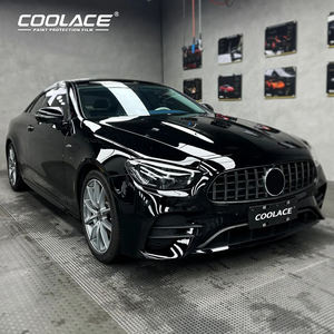 فيلم فينيل لامع أسود لامع من مادة TPU للبيع بالجملة، فيلم PPF ذاتي الإصلاح لتغليف السيارة بالكامل 1.52*15 متر، أفلام سيارات لامعة سوداء PPF - Product Image 1