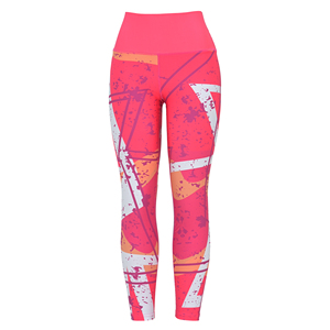 Leggings de yoga Blaze Fight Wear en gros, taille haute, unis, sans couture, longueur totale, respirants, légers, antistatiques, taille élastique - Product Image 2