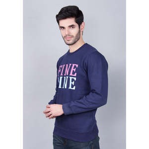 เสื้อสเวตเชิ้ตคอกลม Curtis Fine Line ผ้าฝ้ายถัก 100% ไซส์ XL ป้องกันรอยยับ พิมพ์ลายสกรีน ลายเรียบ พร้อมป้ายกำกับแบบกำหนดเอง - Product Image 2