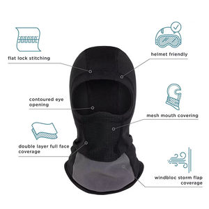 Balaclava de qualité supérieure à prix de gros, le plus grand sens du design de l'ancien style, balaclava personnalisée pour le visage, 2025 - Product Image 2